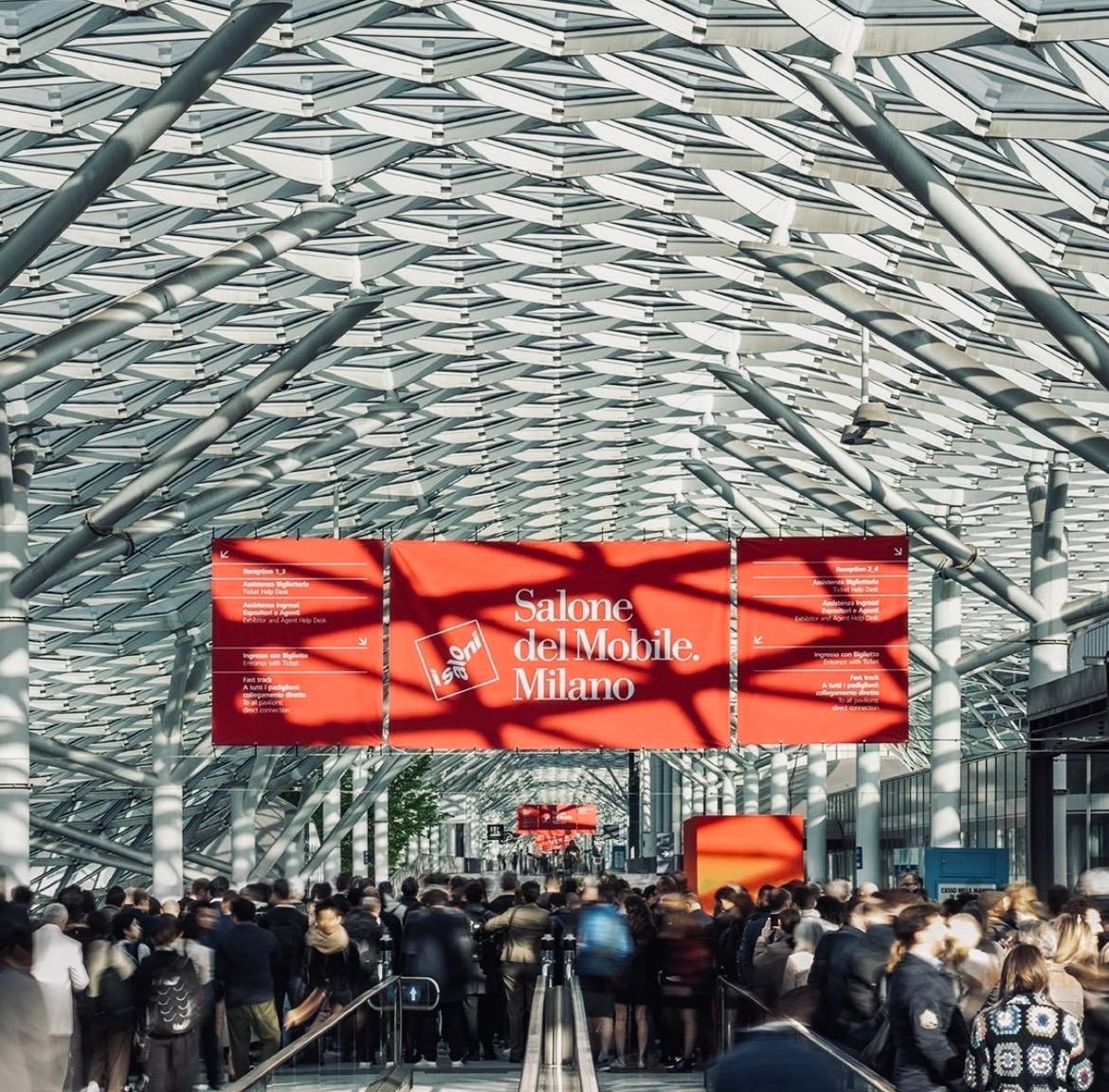 Salone del Mobile, the largest and most famous international furniture and design trade fair in the world, held annually in Milan, Italy